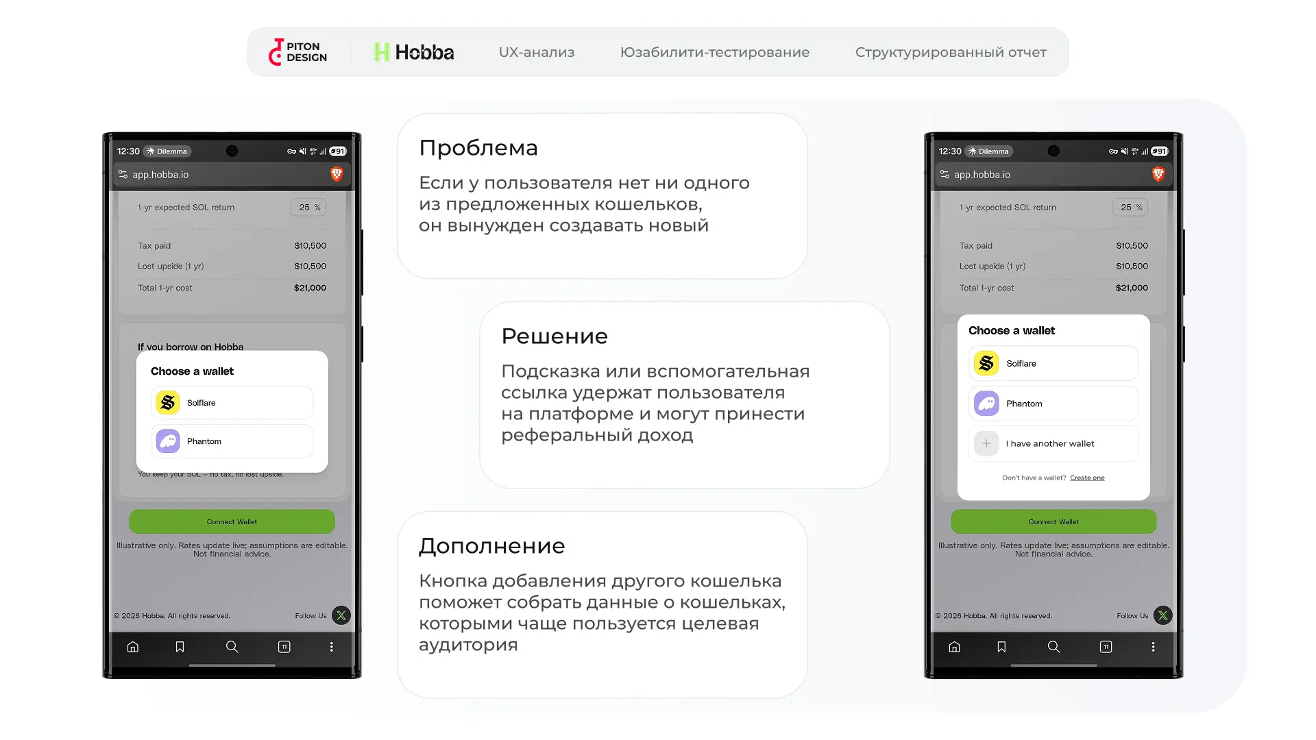 Третий слайд отчета